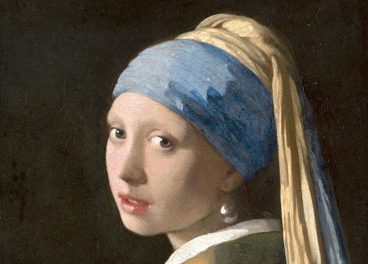 jeune fille à la perle de Vermeer - pile à lire