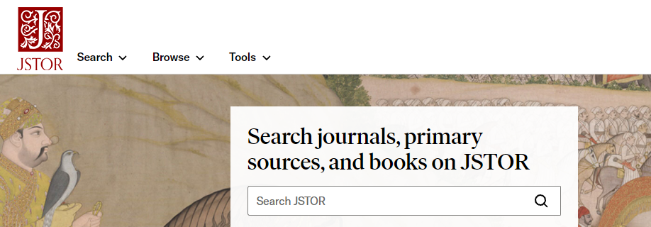 revues et ouvrages en Sciences Humaines et sociales : JSTOR
