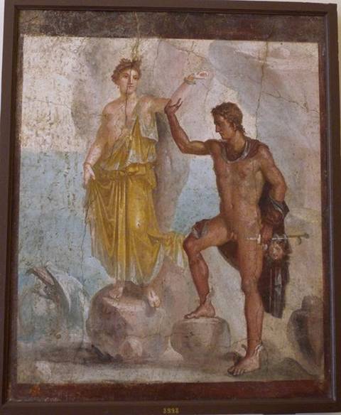 Peindre des images à Pompéi : la peinture pompéienne et la répétition des thèmes mythologiques dans l'Antiquité