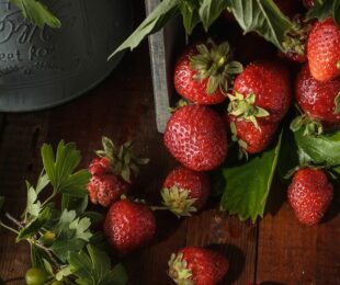 Faire une confiture de fraises comme Christine Ferber - fraises et branches