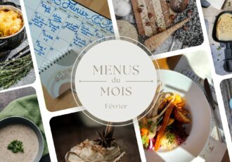 Menus du mois de février : idées de repas pour le mois